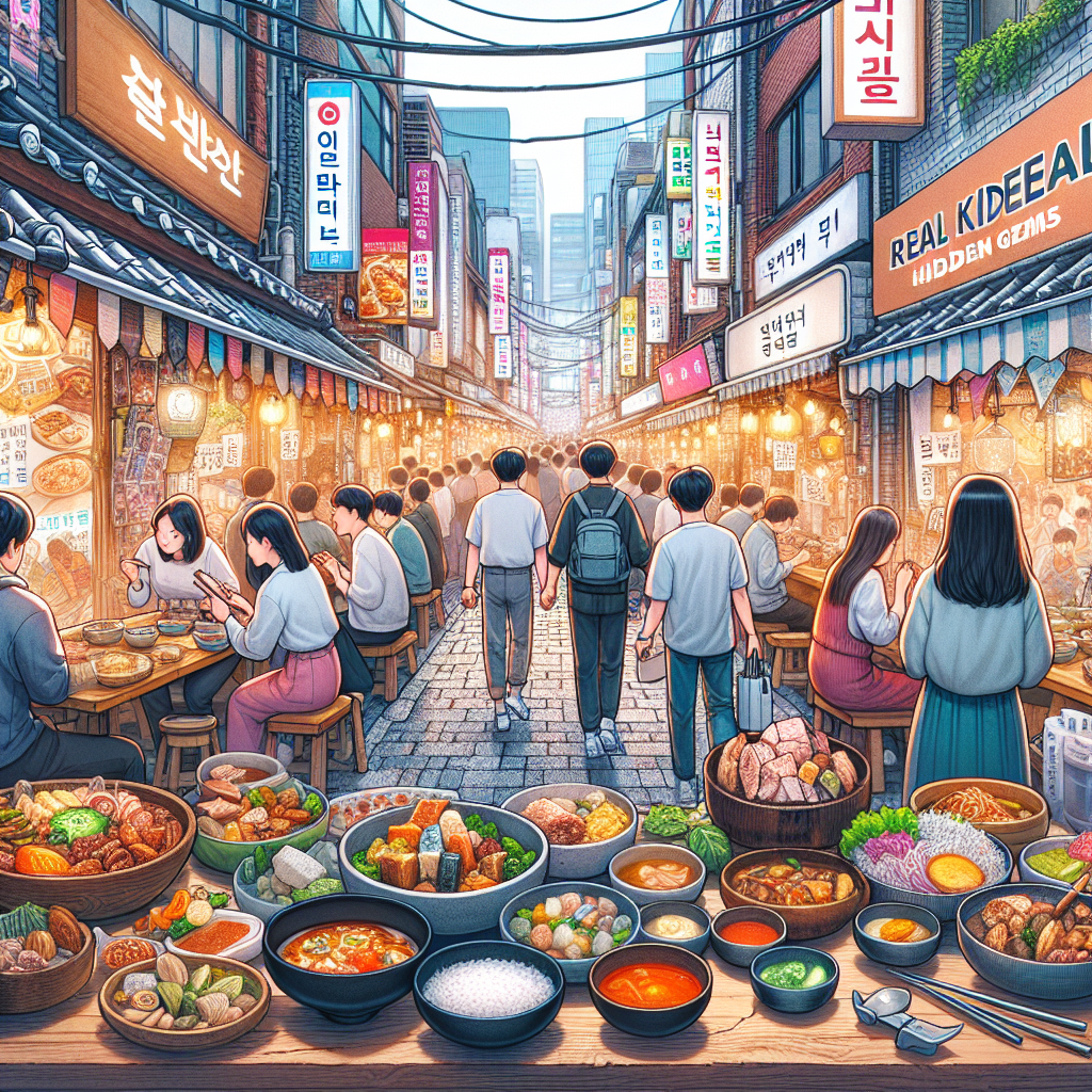 한국 현지인 추천 숨은 맛집과 핫플: 지역별 진짜 맛집 카페 가이드